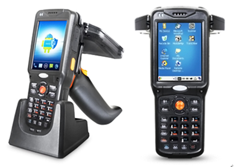 RFID手持终端仓储使用实景