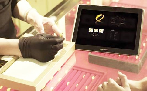 RFID高频读写器用于智慧门店珠宝管理